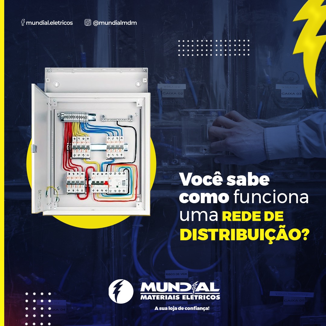 Você sabe como funciona uma rede de distribuição?⚡